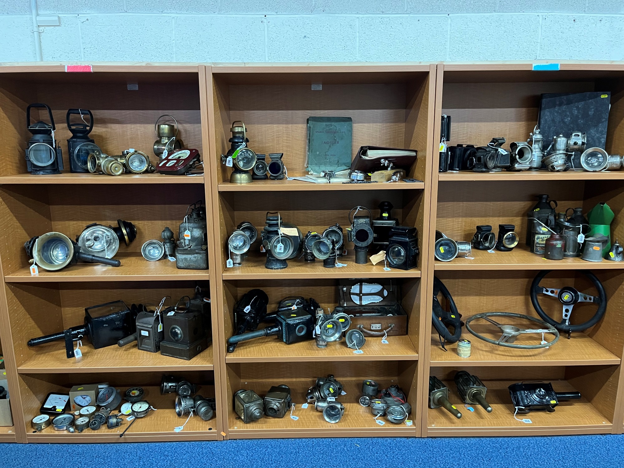 Single Owner Collection Mid C20th Car, Motorbike, Bicycle And Railway Lamps May 19 2025 Web 1