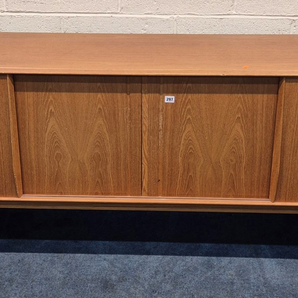 Mid Century Danish Teak Sideboards Sold £520
