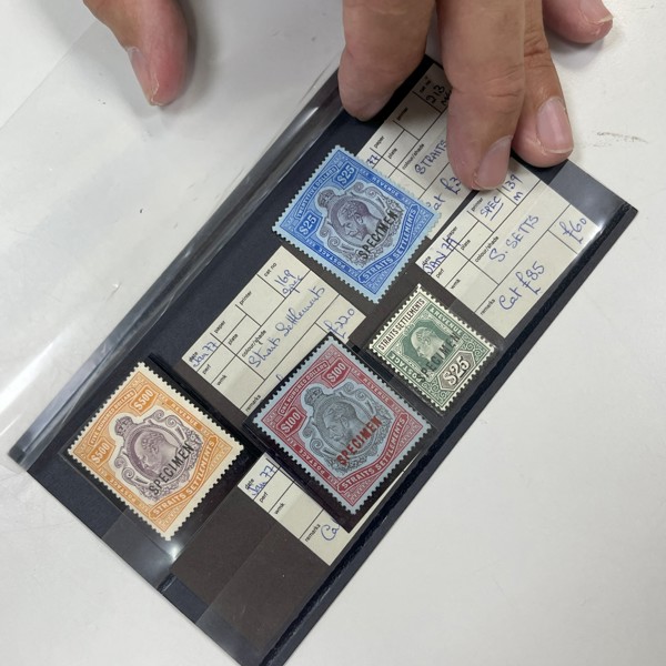 Straits Settlements Stamps Web