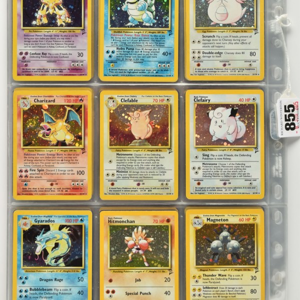 Partially Complete Pokémon Base Set 2 Sold £600