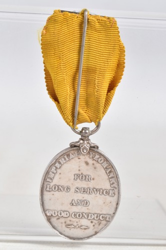 The King Edward VII Imperial Yeomanry Long Service Medal.