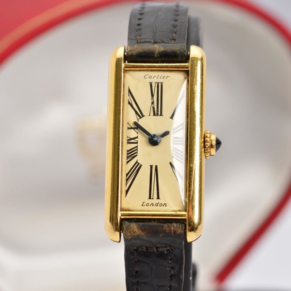 Cartier 18Ct Gold Watch Sold £7400