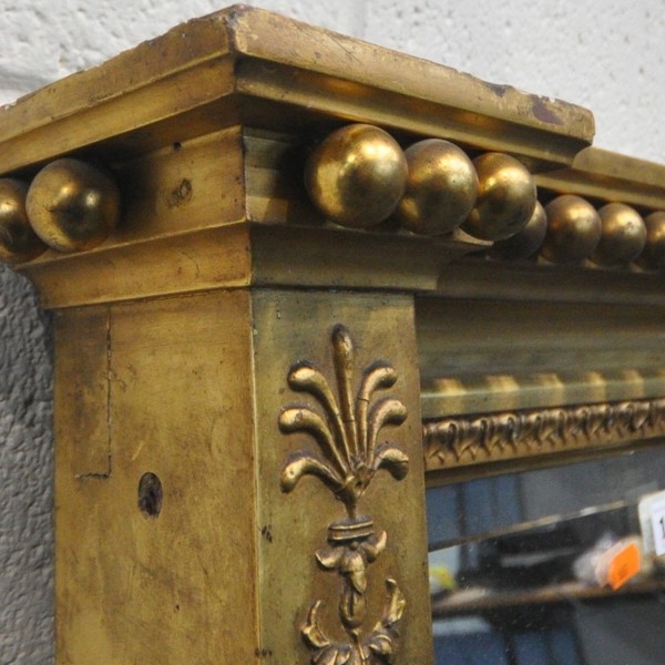 Regency Gilt Framed Pier Mirror Sold £480