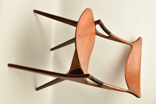 One of the set of six chairs by Arne Hovmand-Olsen for Mogens Kold which sold for £2,700.