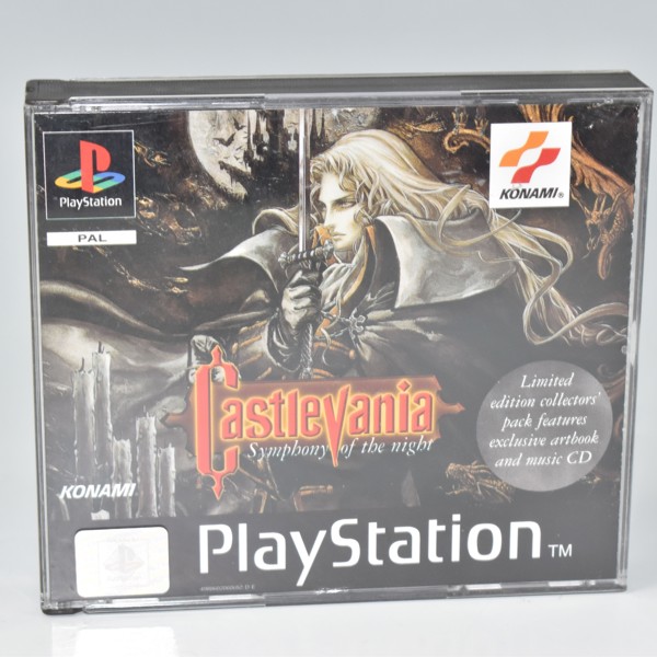 Castlevania Symphony Of The Night Playstation Video Game PAL Sold £340