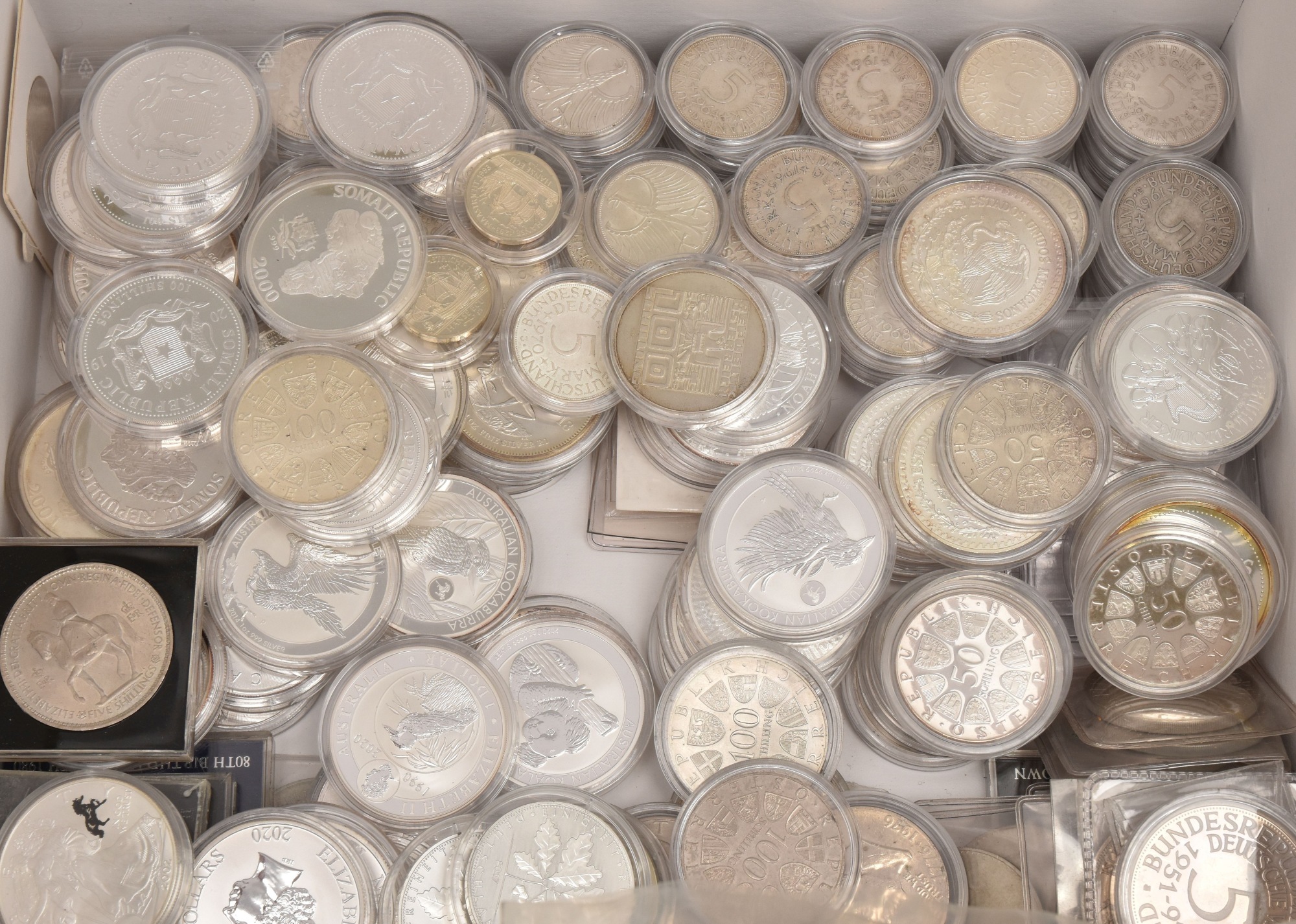 Worldwide Silver Coinage Sold £4,900