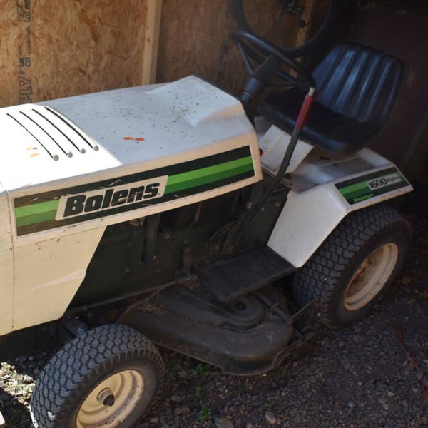 Bolens 1600 Hydro Eliminator Ride On Lawnmower Sold £320