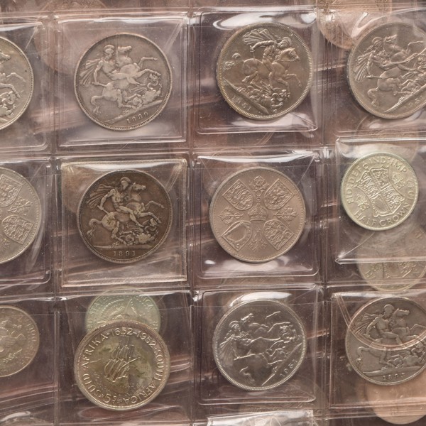 Collection Of Silver Coins Sold £2,100 (Detail)