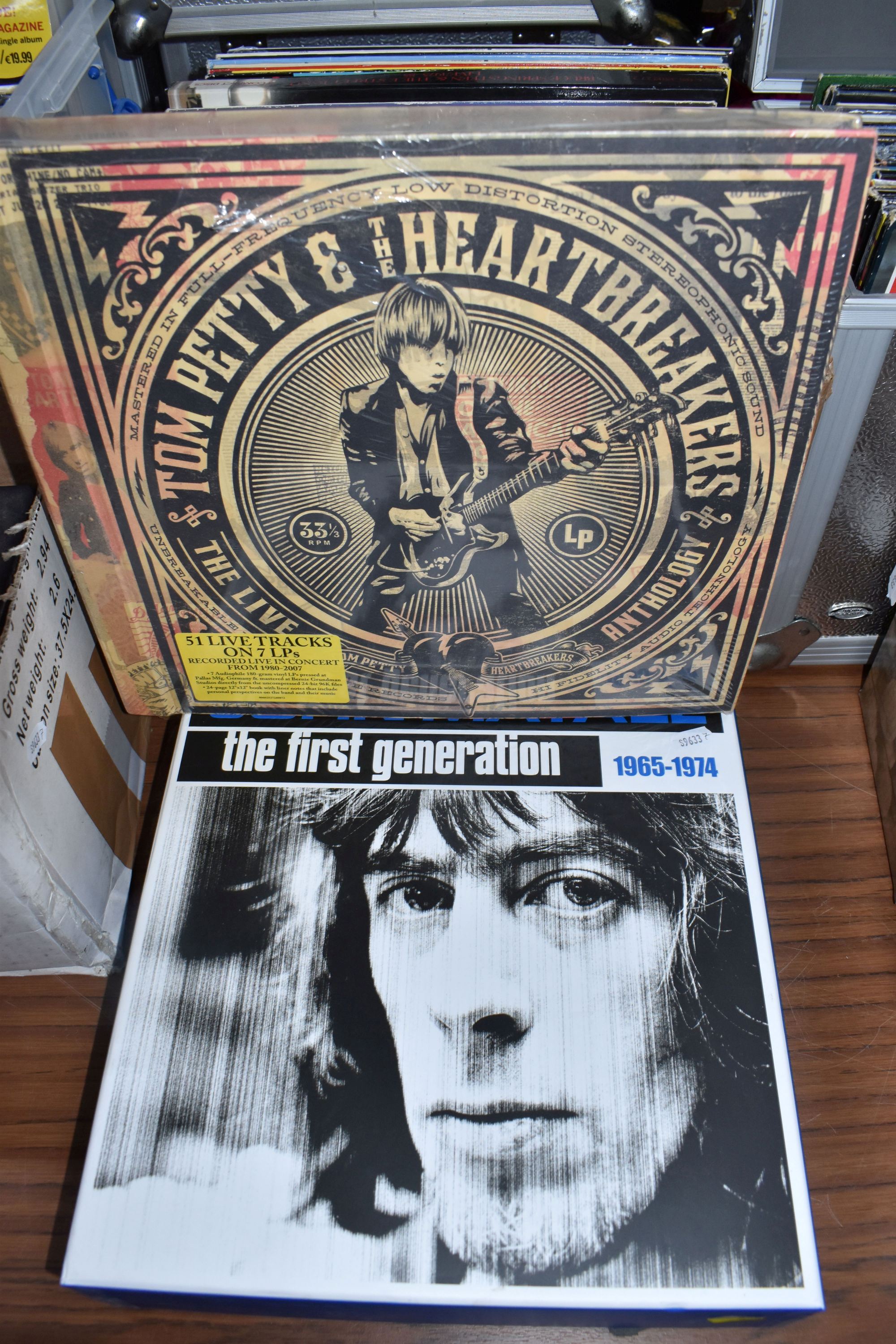 Classic Rock Vinyl LP Records Sold £460