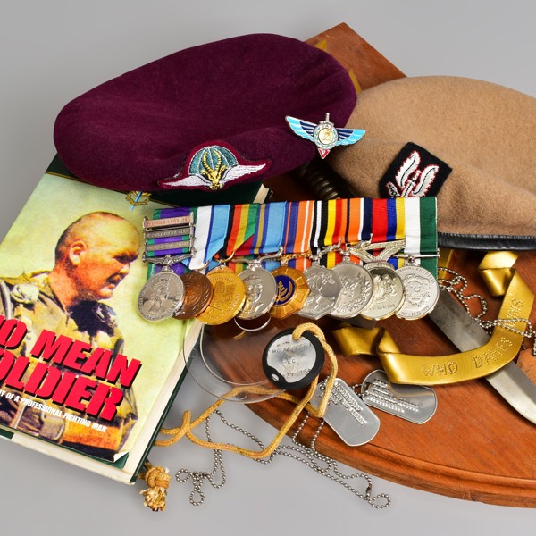 Sas Mcaleese Medals Sold 25 000