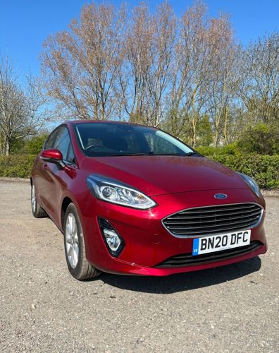 Lot 1: The 2020 Ford Fiesta Titanium Turbo.