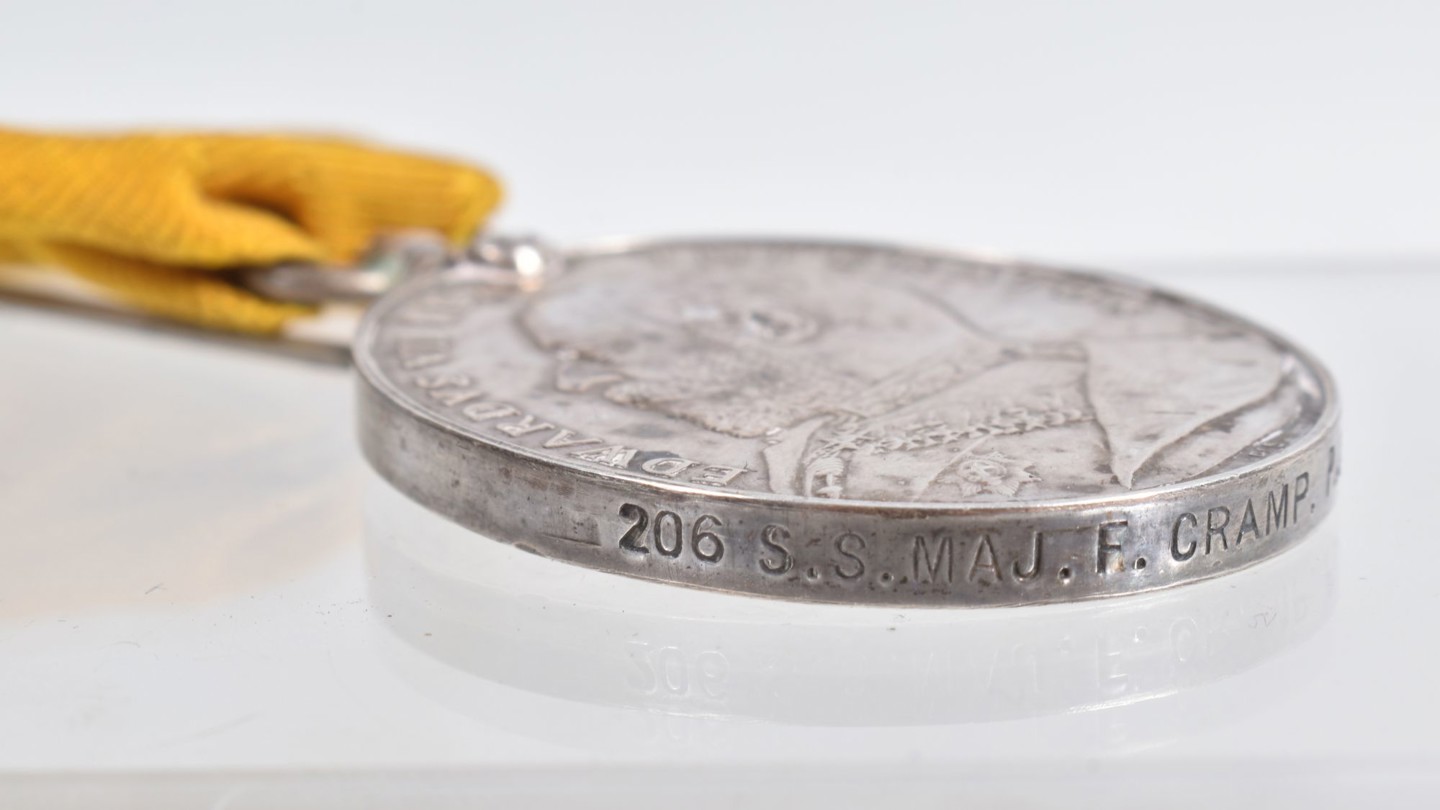 Web Page Top King Edward VII Imperial Yeomanry Long Service Medal