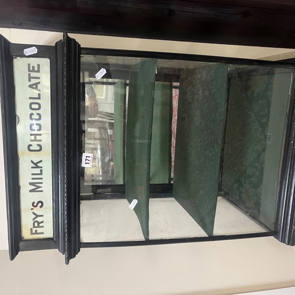 Fry's Milk Chocolate Counter Top Display Cabinet