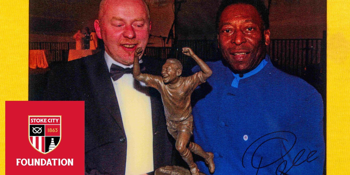 Pele and sculpture photo Stoke City FC NEW web page top.jpg
