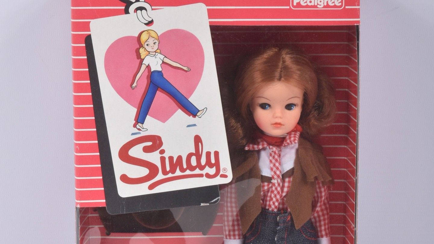 Boxed Pedigree Sindy Western Doll Sold £340