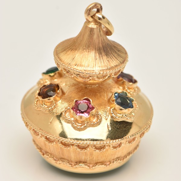 Large Continental Gem Set Pendant Sold £800