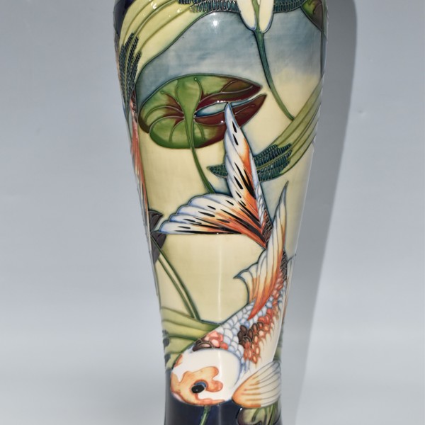 Moorcroft 'Quiet Waters' Vase Sold £600