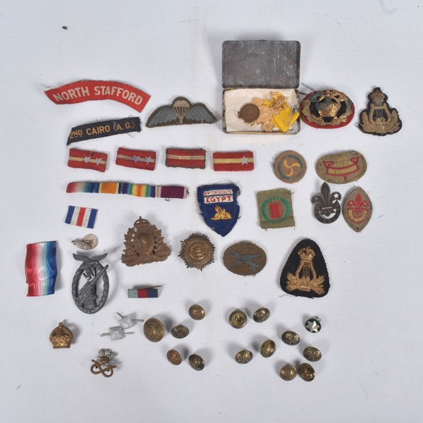 Military, Police And Scout Badges And Awards Sold £280