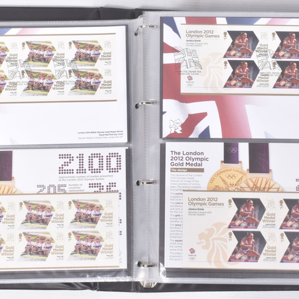 Olympics Stamps From GB 1952 2022 Collection Sold £2,300 Web