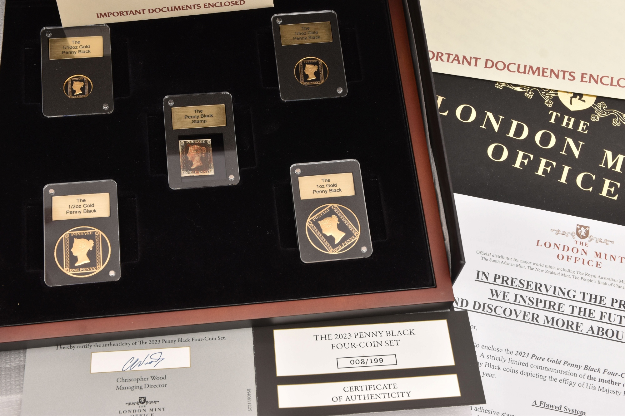 2023 Penny Black four-coin and stamp presentation set sold £4,400.jpg