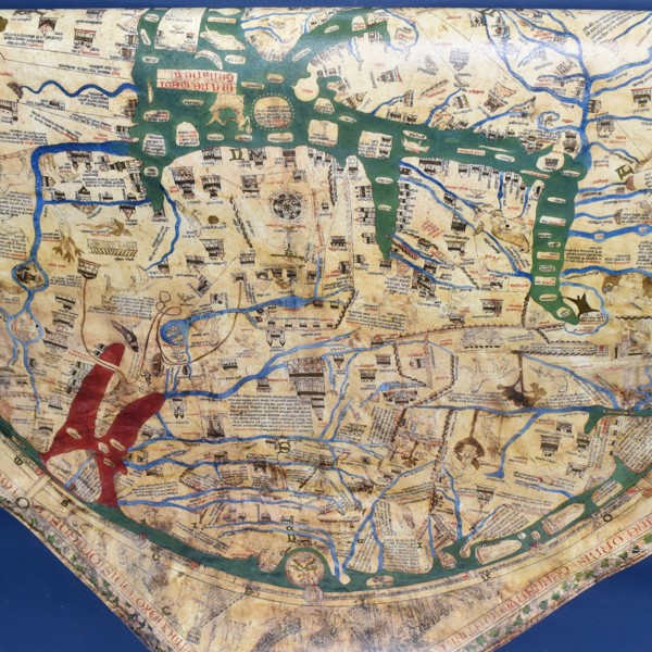 Hereford World Map Mappa Mundi Folio Society Limited Edition Sold £620