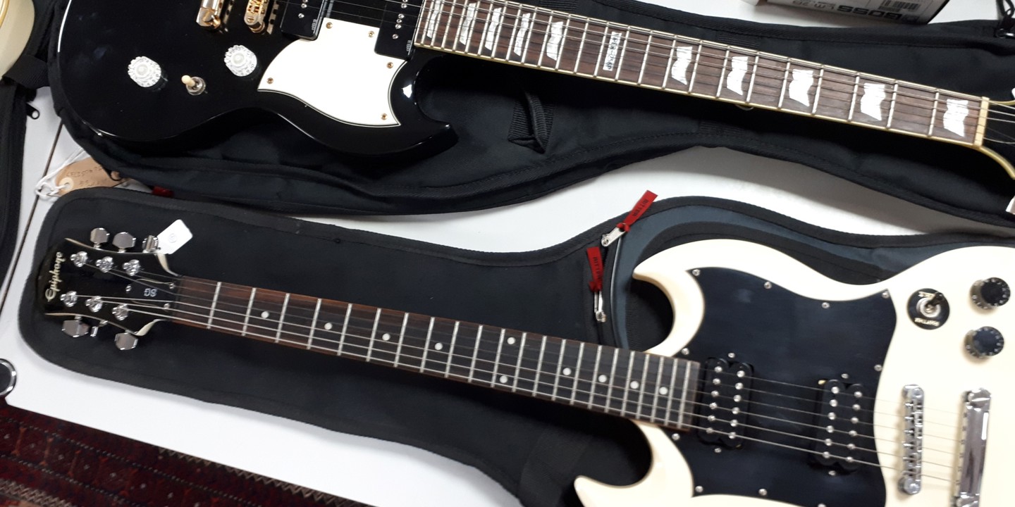Epiphone SG And ESP Ltd Viper 256P