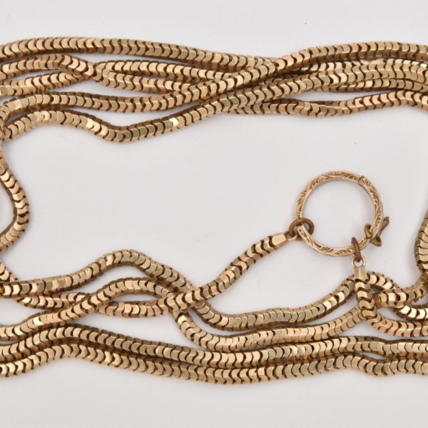 Late C19th Longuard Chain Sold £700 Web