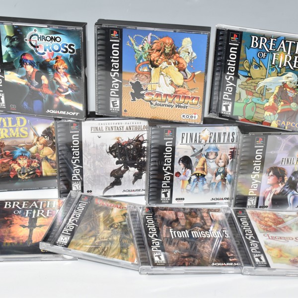 Collection Of NTSC Playstation Video Games Sold £340