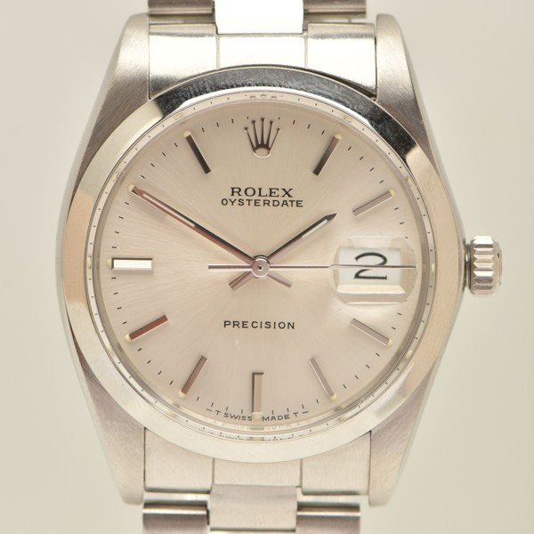 1986 34Mm Rolex Oysterdate Precision Watch Sold £1,900
