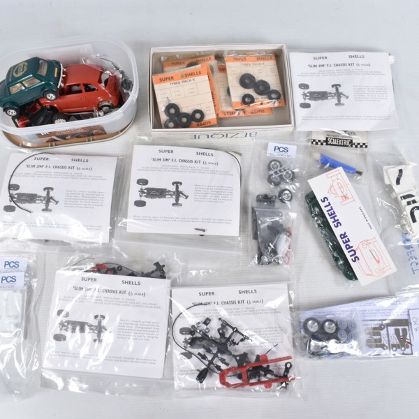 Slot car body shells and componants sold £540 (detail).jpg
