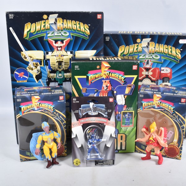 1990S Bandai Power Rangers Collection Sold £770 (1 Of 4 Lots)
