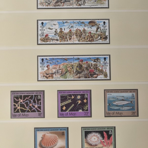 Detail From Large GB Modern Stamps Collection Sold £1,700