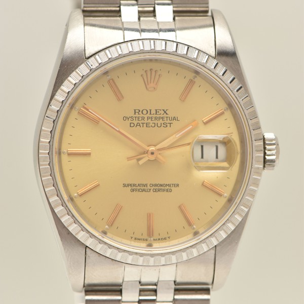 1989 36Mm Rolex Datejust Sold £2,500
