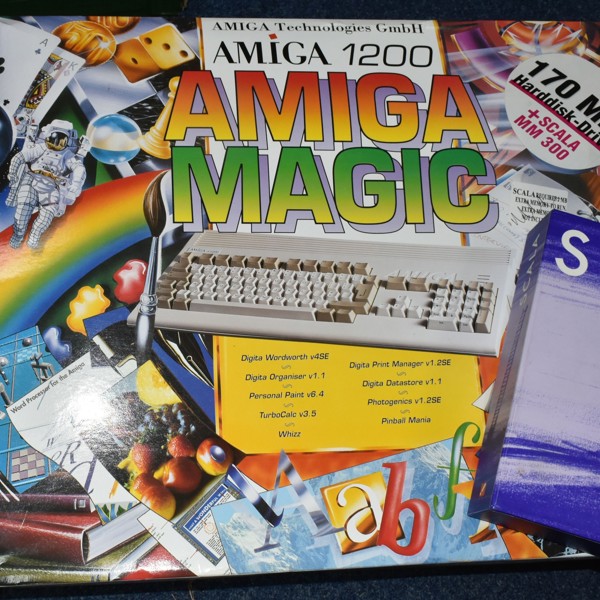 Boxed Amiga 1200 Computer Sold £380