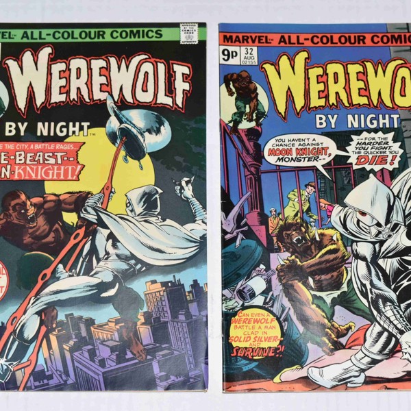 Werewolf By Night 32 33 Sold £440