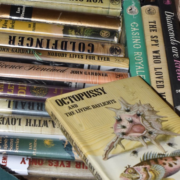 James Bond Books Sold £320
