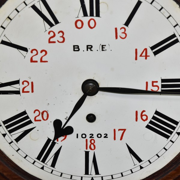 British Rail Eastern Region Clock Sold £560 (Detail)