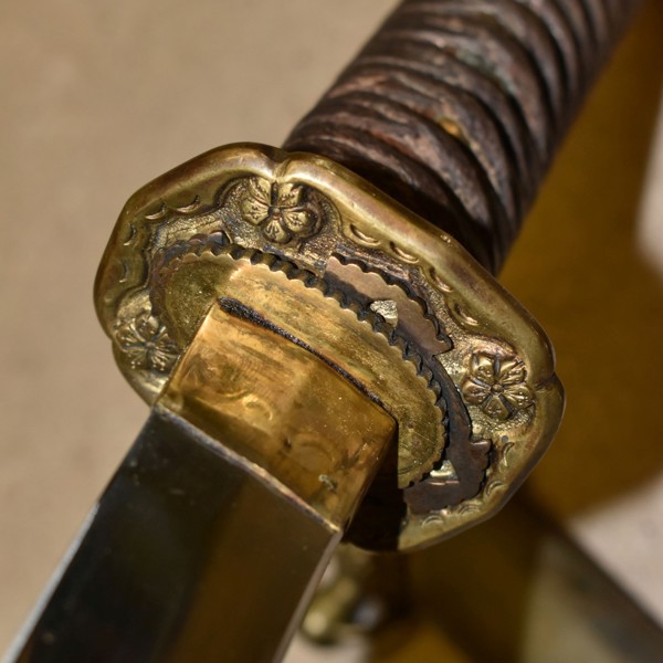 Detail Of WW2 Japanese Samurai Sword Sold £620