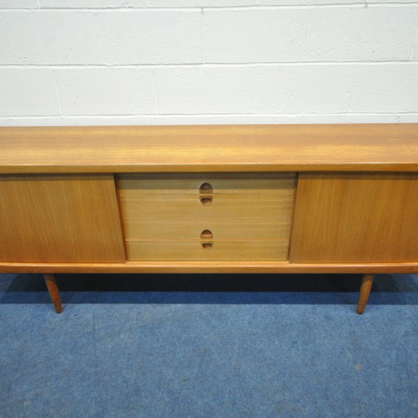 HW Klein For Bramin Mobler Mid C20th Danish Teak Sideboard Sold £600