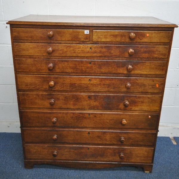 Georgian Oak Chest Sold £380