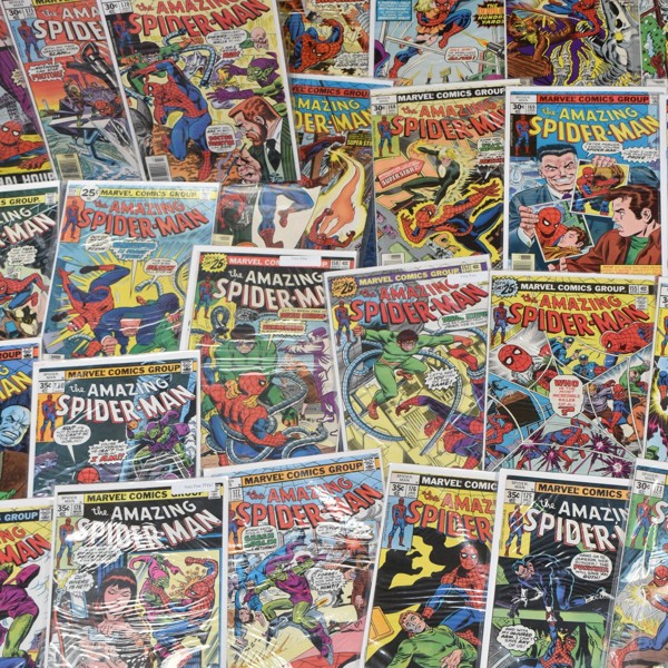 Box Of Marvel Comics Sold £680
