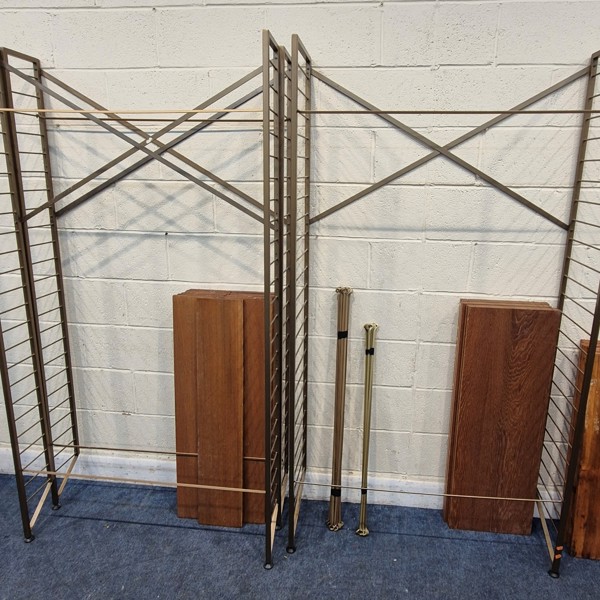 Ladderax Modular Shelving Units Sold £460
