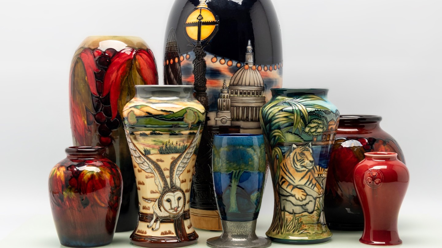 Moorcroft Vases DB1 Web