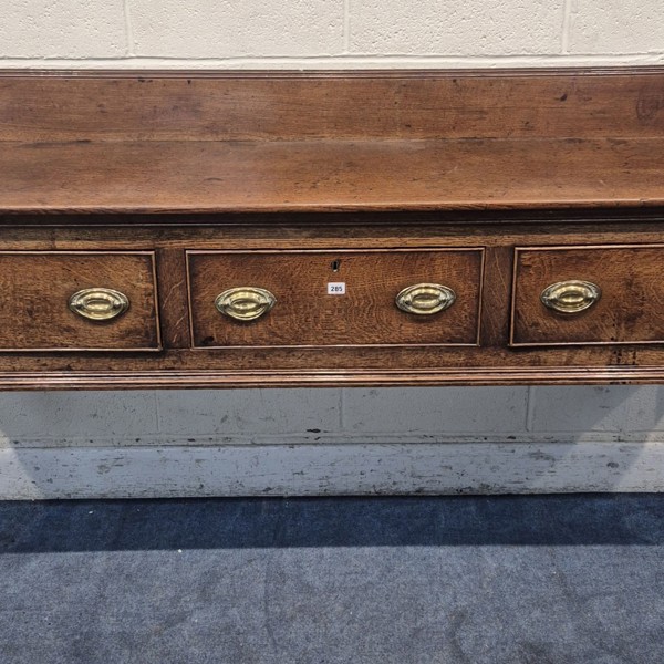 Georgian Oak Dresser Base Sold £850