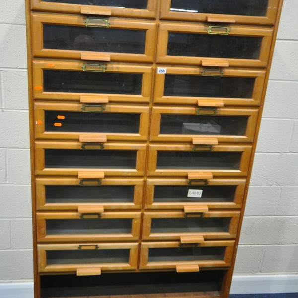 C20th Oak Haberdashery Cabinet Sold £440