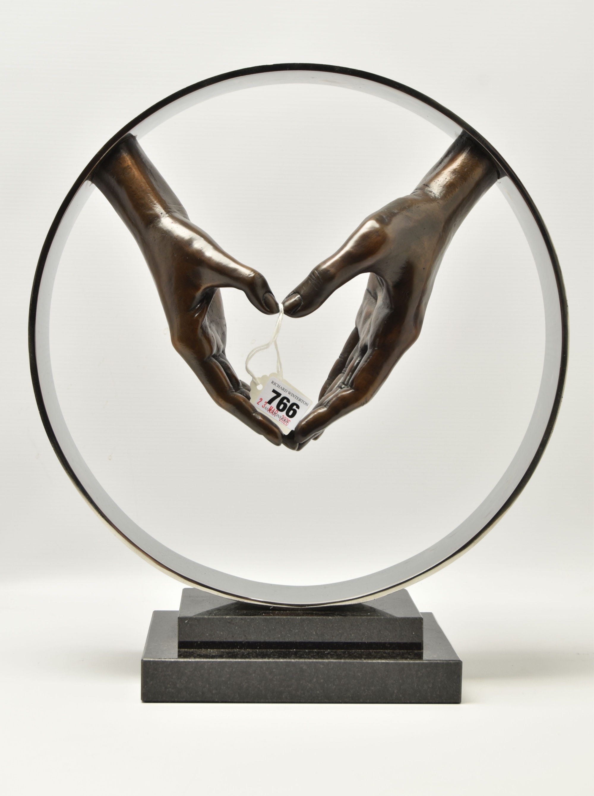 Michael Talbot 'Lasting Love' Bronze Sculpture Sold £950