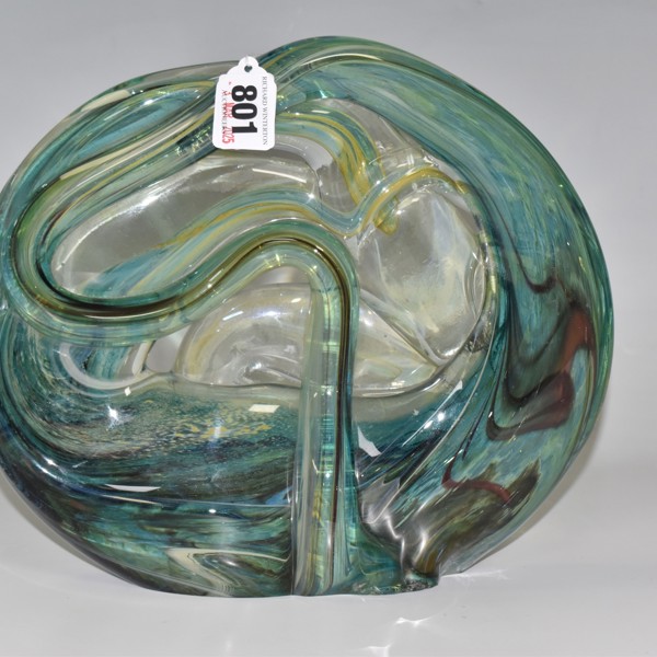 Michael Harris Glass Sculpture Circa 1970 Sold £500