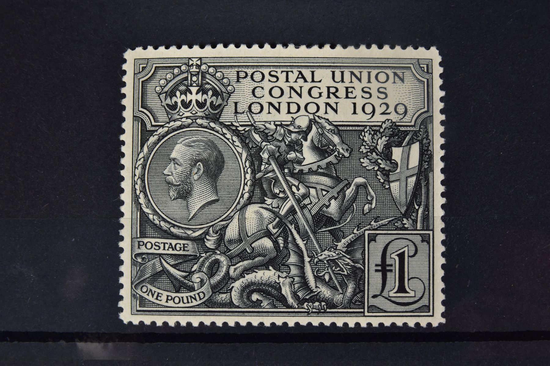 1929 Postal Union Congress £1 Stamp sold £240