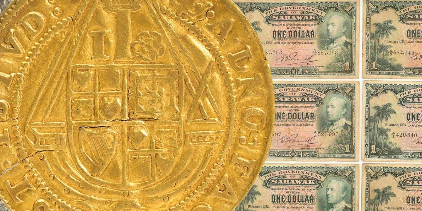 Coins Banknotes Page Banner