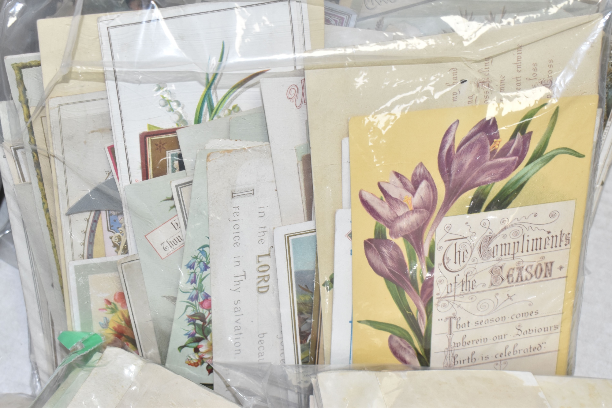 Victorian And Edwardian Greetings Cards And Ephemera Sold £640